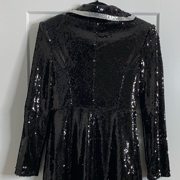 Sequin Blazer Dress - Picture 3 of 3